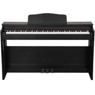 美德威MIDWAY 电钢琴88键重锤电子钢琴 专业数码钢琴 智能钢琴黑色