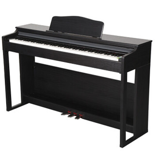 美德威MIDWAY 电钢琴88键重锤电子钢琴 专业数码钢琴 智能钢琴黑色