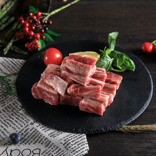 THOMAS FARMS 澳洲安格斯牛肋条 500g 谷饲原切 进口牛肉 健身食材