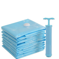 易旦 真空压缩袋5件套+抽气泵 50cm*35cm 小号