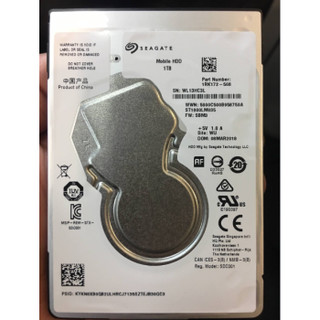 SEAGATE 希捷 ST1000LM035 笔记本机械硬盘sata3 128M (黑色、1TB、2.5寸、SATA)