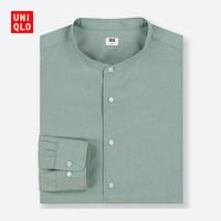 UNIQLO 优衣库 414564 长绒棉立领衬衫
