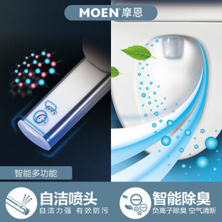 摩恩（MOEN） 智能马桶盖板通用洁身器卡森系列储热式电子坐便盖板SW2201