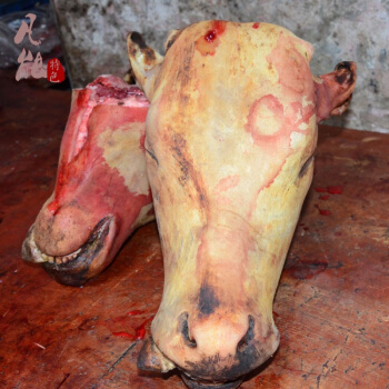 农民老史 贵州新鲜生牛头 4500g *2件