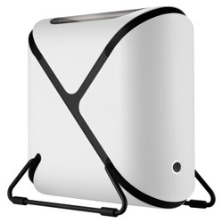 BitFenix火鸟 波特星 白色 电脑机箱 异形结构/铝制曲面/顶部透彻/支持ITX主板、SFX电源/双U3/标配2把风扇+凑单品