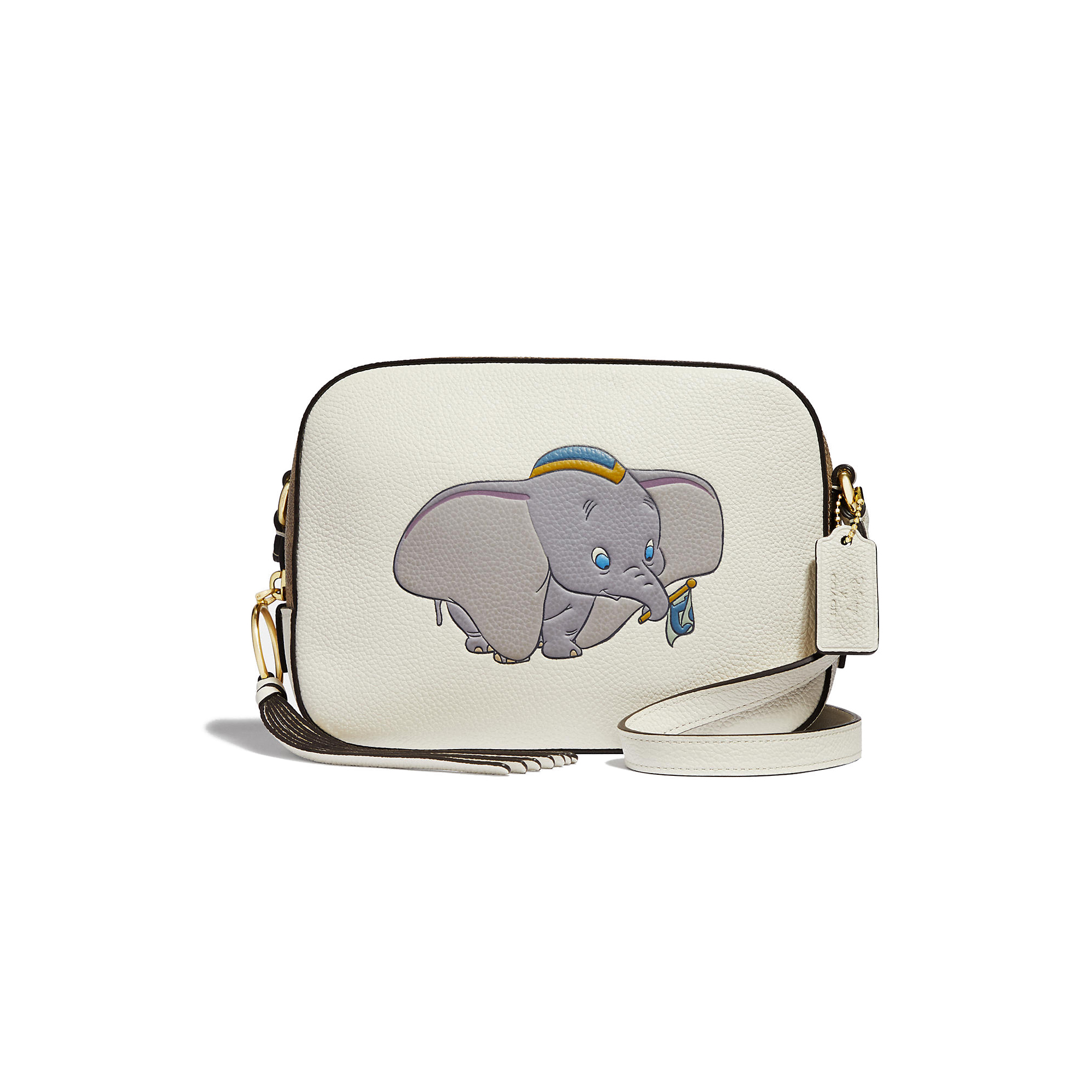 coach 1941 x disney 联名限量款 69252 白色小飞象相机包