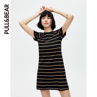 PULL&BEAR 05390228 女士条纹连衣裙