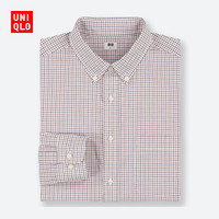UNIQLO 优衣库 416894 长绒棉格子衬衫