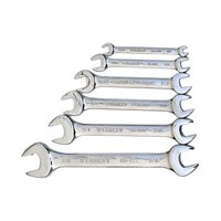 史丹利（STANLEY）英制精抛光双开口扳手1/4