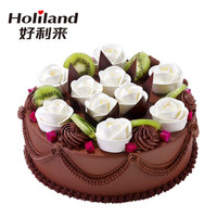 好利来 夜的华尔兹 直径20cm巧克力慕斯 轻脆夹心 生日蛋糕 限北京六环内 预订