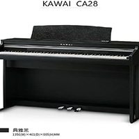 KAWAI 卡瓦依 CA系列 CA28 88键数码钢琴套装 黑色