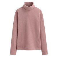 lativ 诚衣 女款摇粒绒两翻领上衣 (藕粉、155/80A)