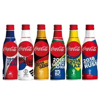   可口可乐 Coca-Cola 2018 FIFA世界杯可乐 250ml*6瓶