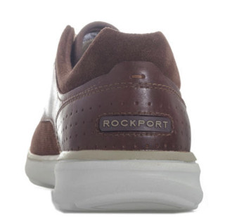 ROCKPORT 乐步 系带平底男士休闲鞋休闲皮鞋 CG9846 Brown UK 9.5 