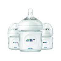AVENT 新安怡 宽口PP奶瓶 120ml *3个