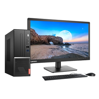 Lenovo 联想 扬天 M4000s 八代酷睿版 21.5英寸 商用台式机 黑色 (酷睿i5-8400、核芯显卡、8GB、1TB HDD、风冷)