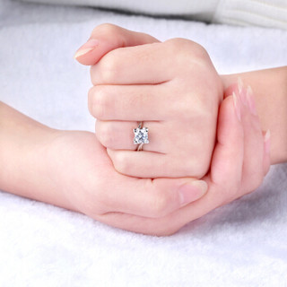 一搏千金（YBQJ）BG122 18K金70分FG色求订结婚 钻石戒指 钻戒 钻石女戒