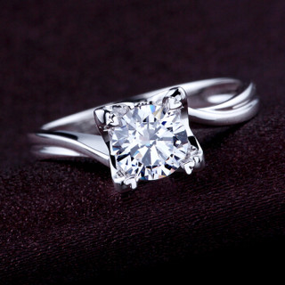 一搏千金（YBQJ）BG122 18K金80分FG色求订结婚 钻石戒指 钻戒 钻石女戒