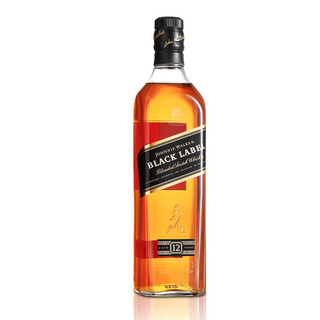 JOHNNIE WALKER 尊尼获加 12年 黑牌 调和 苏格兰威士忌 40%vol 700ml