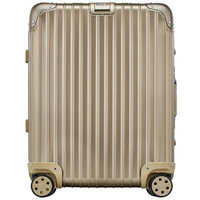 RIMOWA 22寸登机箱拉杆箱 TOPAS TITANIUM系列香槟色 923.56.03.4