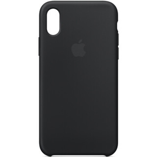 Apple 苹果 iPhone X 硅胶保护壳 黑色
