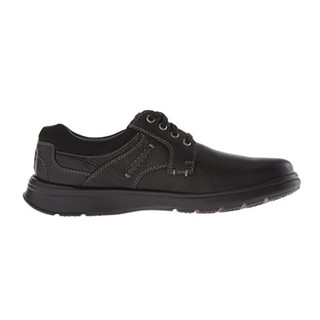 Clarks Cotrell Plain Oxford 男士真皮休闲鞋 26119805  Black Oily