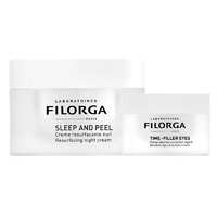 FILORGA 菲洛嘉 焕颜明眸滋养套装（逆时光紧致眼霜 15ml + 果酸焕肤晚霜 50ml）