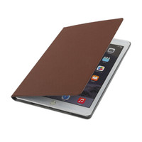 伟吉iPad mini4平板保护套 纯色系列苹果平板保护套 棕色 适用于iPad mini4