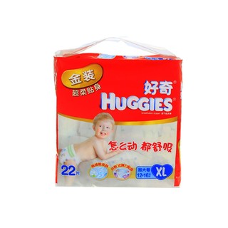 HUGGIES 好奇 金装系列 纸尿裤 XL22片