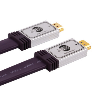 JIB HDMI线 2.0b版 4K 3D 高清线 电视机顶盒数据连接线 4K高清电视线 电脑 PS4显示器高清线 6001B/VT-1米
