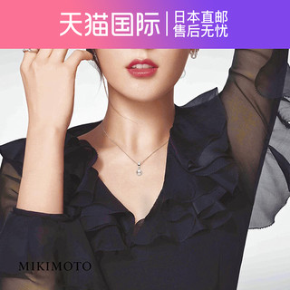 MIKIMOTO/御木本项链日本直邮Akoya吊坠锁骨纯银链PP-2163BS珍珠