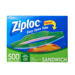 Ziploc 密封储存袋/保鲜袋/食品袋 多规格可选 美国原装版