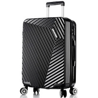 B.L.B.L 贝尔贝拉 拉杆箱万向轮28英寸行李箱男女士轻盈大容量旅行箱 黑色