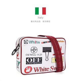 OFF-WHITE OWNA088E19990102 牛皮单肩斜挎相机包