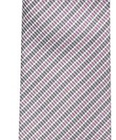 VINCE CAMUTO Naples Grid Stripe 男士真丝领带