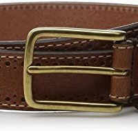 Fossil Leather Paul 男士真皮皮带