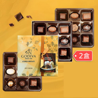 GODIVA 歌帝梵 巧克力金装礼盒 27粒 2016年