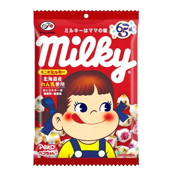 fujiya不二家牛奶妹特浓奶糖120g