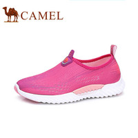 骆驼（CAMEL） 女鞋 舒适轻盈透气网面鞋 A81330650 梅红 39