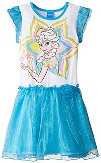 Disney迪士尼 冰雪奇缘系列 女童连衣裙