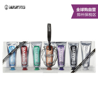 MARVIS 牙膏 旅行礼品套装 25ml*7支