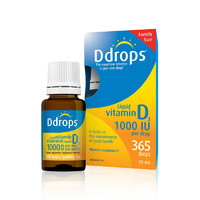 Ddrops 维生素D3滴剂 1000IU 10ml