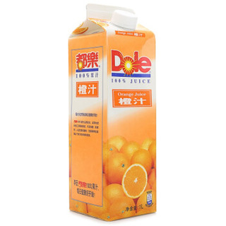 Dole 都乐 鲜橙原汁 1L 