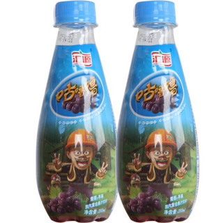  Huiyuan 汇源 咕噜噜 加汽复合果汁饮料 葡萄+苹果味 250ml*5瓶