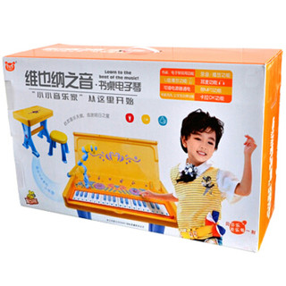  buddyfun 贝芬乐 88031B 儿童电子琴 (黄色)
