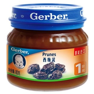 Gerber 嘉宝 西梅泥 1段 80g