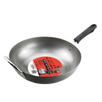 PEARL LIFE 珍珠生活 GP-2055 无涂层纯铁炒锅 30cm