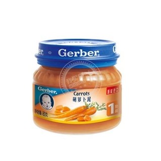 Gerber 嘉宝 胡萝卜泥 1段80g