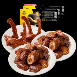 限前2000 锁鲜乐享鸭脖180g*2鸭锁骨190g*1 武汉特产零食 鸭脖*2鸭锁骨 共3盒