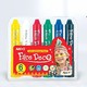 AMOS 韩国阿摩司 可水洗人体彩绘笔  6色 塑料盒装